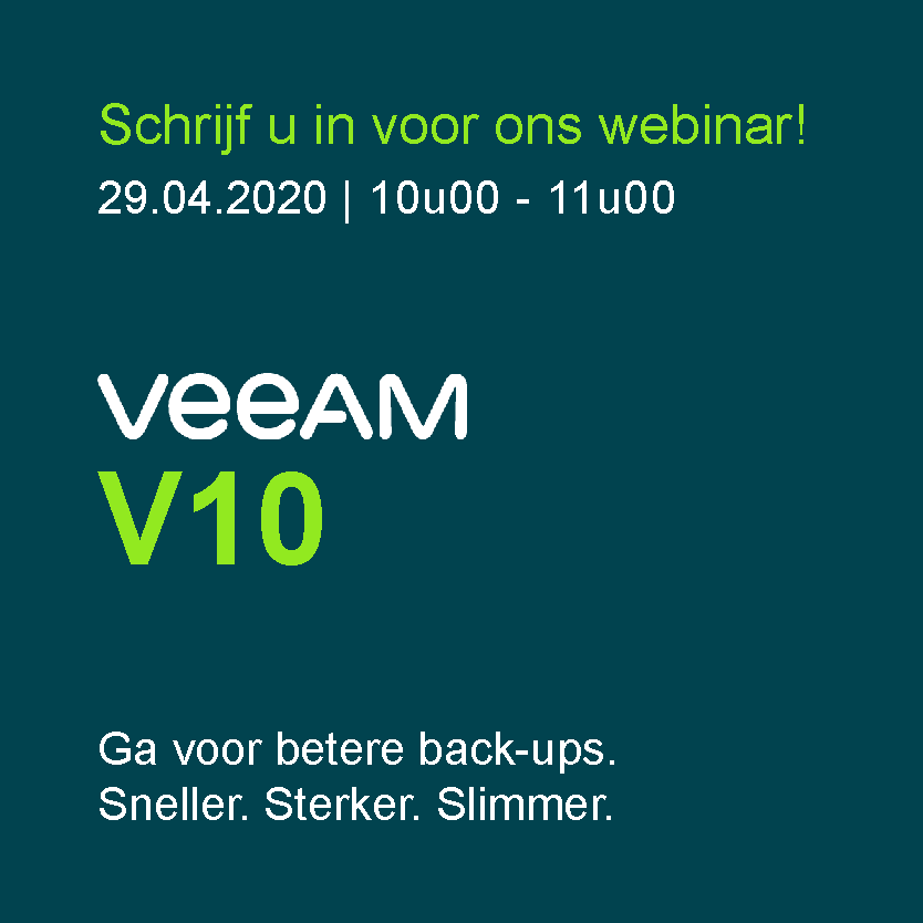 Webinar Veeam v10